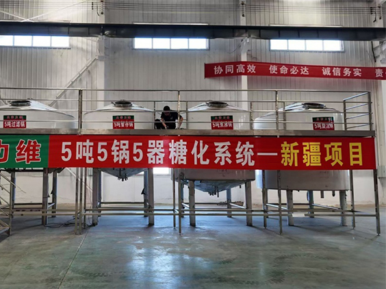 蓬溪精酿啤酒设备厂—5吨精酿啤酒设备—新疆项目
